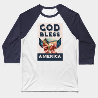 God Bless America Baseball T-Shirt